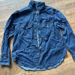 Denim Button Down